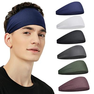 China Hair Decoration Wowei 2023 Sports Moisture Wicking Workout Football Headband Running Recycling Headbands For Running Men for sale