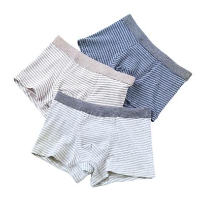 China High Quality Breathable Yarn Dyed Wholesale Cute Cotton Kids Boys Briefs Boxers Boys Cotton Underwear for sale