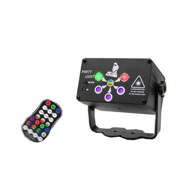 China Easy Installation Plug-in Low Power 6 Eyes RGB Mini Driver-Beam Lights Party Light DJ Disco Party Holiday Projection Skirt Lights for sale