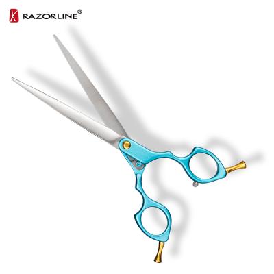 China Razorline Viable NPK41 7.0 Inch Super Lightweight Japan 440C Aluminum Steel Professional Handle Dog Scissors for sale