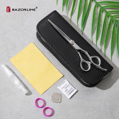 China Razorline CK15S Right Handed Professional Promotion Scissors Discount Christmas Season Large Hair Scissors for sale