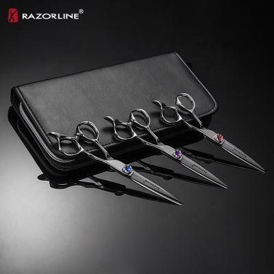 China 2020 Hot Sale AK26 Japan 440C Professional Hair Scissors Free Sample Stainless Steel Hair Scissors Cut Pretty Common for sale