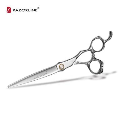 China Package Hot Selling Shears Professional 440C Logo Hitachi Steel Hair Scissors Customized by Hitachi Hair Scissors for sale