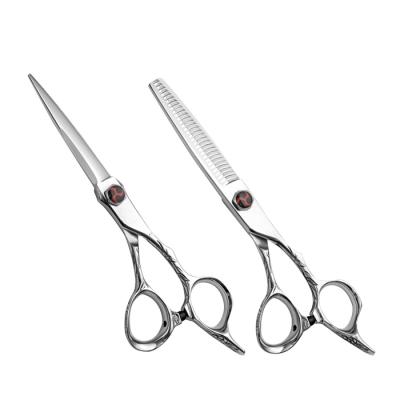 China Silver Premium Hair Thinning Scissors RAZORLINE Professional Thinning Scissors for sale