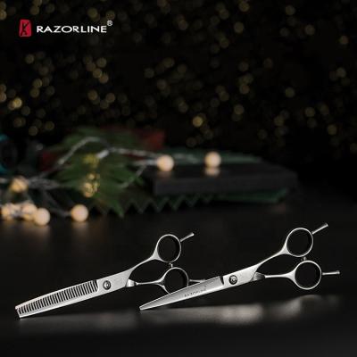 China Thinning Thinning Scissors Barber Shears Hairdressing Scissors Stainless Steel Home Use Set RAZORLINE for sale