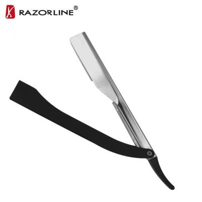 China Razorline H18K Blade Single Blade Razor Cheap Foldable Shaving Razor With Plastic Handle Barber Shaver Factory for sale