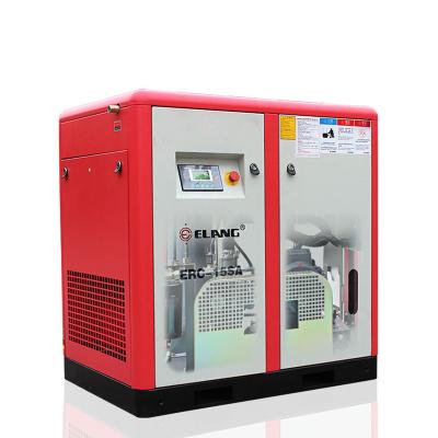 China Lubricated 15HP 11kw Small Screw Belt Driven Rotary Air Compressor For General Industry for sale