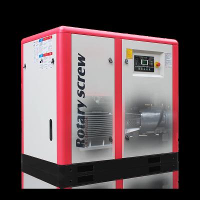 China 30HP 22kw Air Cooling Inverter Lubricated Rotary Screw Air Compressor For Industrial Equipment for sale