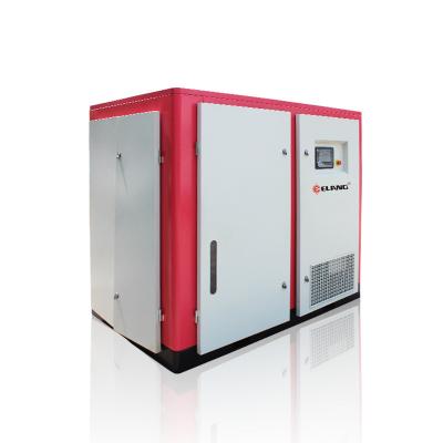 China 40 bar high pressure low noise two stage stable lubricated screw air compressor for sale