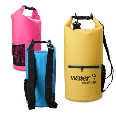 China camping & Rising Swimming Accessories Rising Diving Drafting PVC Waterproof Dry Bag for sale