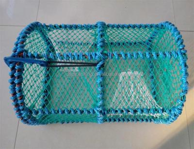 China Strong Corrosion Arch Shape Lobster Prawn Resistance Fishing Baskets For UK Market With Soft Eyes for sale