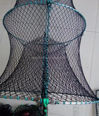 China Monofilament fishing fyke net 14 meters around form for sale