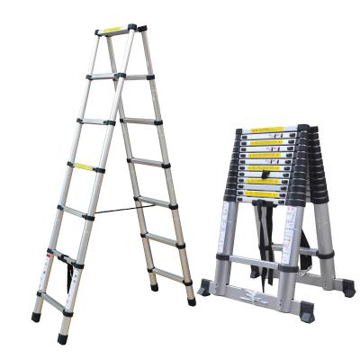 China Folding Ladders Double Or Single Sided Telescopic Ladder Aluminum for sale