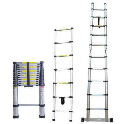 China Super Longer Folding Ladders 5.0M/16.5FT Aluminum Telescopic Retractable Ladder for sale