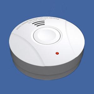 China 5 year 3V sealed lithium battery powered standalone smoke detector with CE for sale