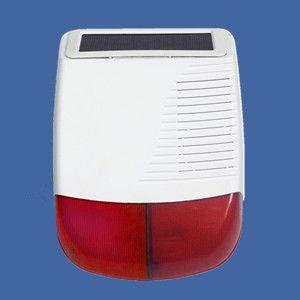 China Wireless Solar waterproof Siren in backup of lithium battery with tamper alarm for sale