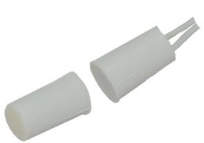 China Recessed door switch sensor in ABS Housing in Size Diam.11*17mm for sale