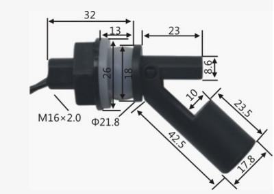 China Horizontal install float level sensor for sale