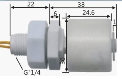 China vertical installation float level switch, ideal for water for sale