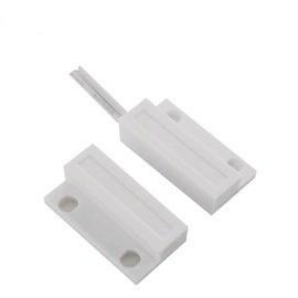 China CE Certified Surface mounted magnetic contact JS-38 in white ideal for window or wooden door for sale