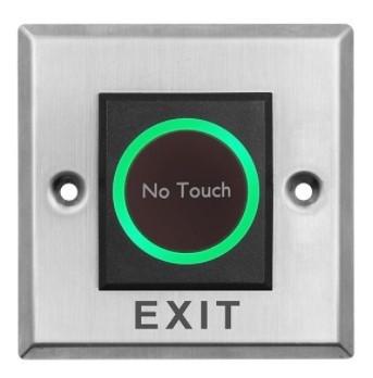 China NO Touch Style Exit Button JS-K2 with stainless steel material with customizable panel logo for sale