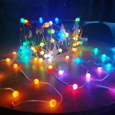 China Contemporary Hot Sales Rhythm Timing Lighting Tuya Decorative LED Smart Globe String App Control Electric Fairy Lights With USB Cable For Party for sale