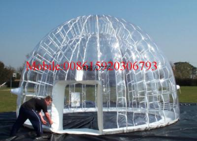 China clear inflatable lawn tent transparent inflatable tent inflatable transparent bubble tent for sale