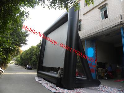 China pvc white matt projection screen fabrices inflatable movie screen outdoor movie screen for sale