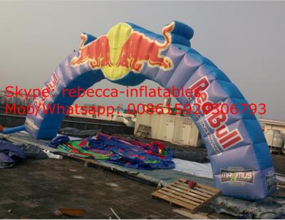 China inflatable arch cheap inflatable arch for sale inflatable arch red bull for sale