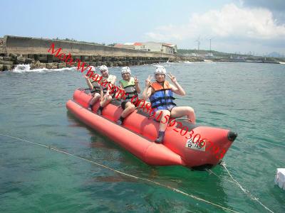 China inflatable water games flyfish banana boat for sale