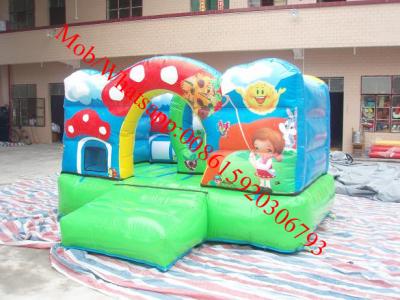 China mini bounce house in inflatable castle for sale