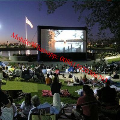 China Inflatable rear projection screen inflatable movie screen for sale