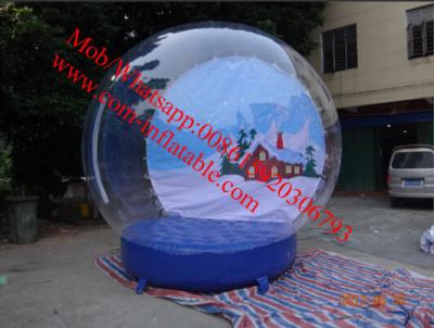 China inflatable photo snow globe custom snow globe christmas snow globe snow globe for sale