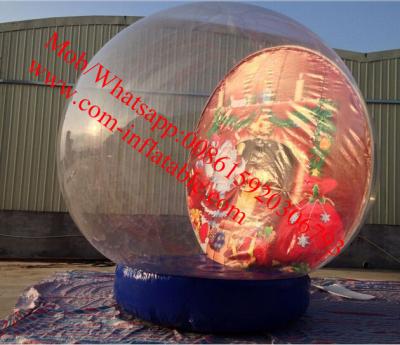 China custom snow globe snow globe inflatable snow globe giant snow globe for sale