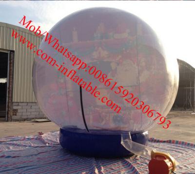 China custom snow globe snow globe inflatable snow globe giant snow globe 1 for sale