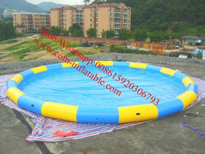 China large inflatable water slide pool best selling inflatable adult swimming pool for sale