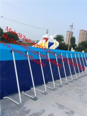 China swimming pool frame pool above ground swimming pool square above ground pool swiming pool for sale