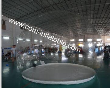 China bubble tent transparent transparent wedding tent clear inflatable lawn tent inflatable for sale