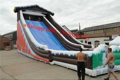 China giant snow slide , Toboggan Slide , Toboggan Run inflatable slide giant snow slide for rental for sale