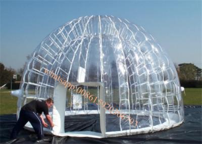 China advertising inflatable clear dome tent / inflatable tent price for sale