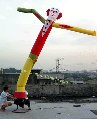 China sky dancer blower mini inflatable clown sky air dancer dancing man for sale