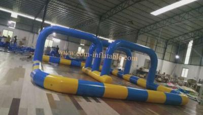 China kids go cart go kart race track inflatable race track for sale