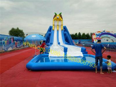 China hot summer giant inflatable water slide for sale for sale