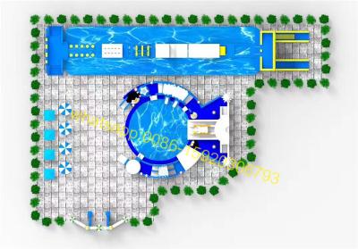 China land  water amusement park for sale