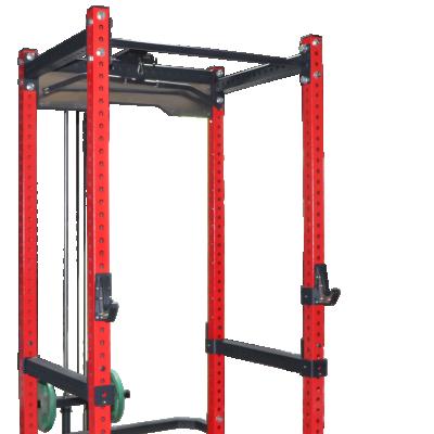 China Commercial Multifunctional Weight Lifting Equipment Power Squat Rack With Pulley for sale