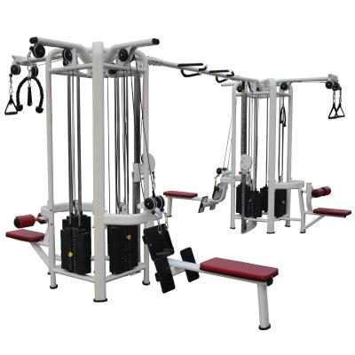 China 8 Stations Indoor Gym Equipment Commercial Multi Strength Training Machine Indoor Exercise Machine for sale