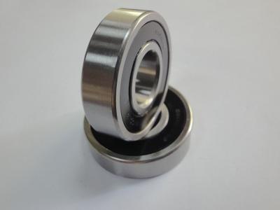 China Motor Thin Section Ball Bearings 6201 / Steel Low Friction Bearings Deep Groove for sale