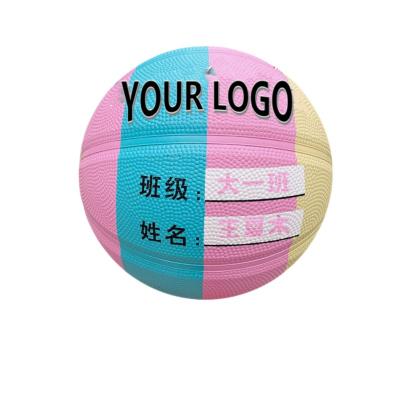 China Wholesale Custom Rubber Basketball Brand Training Basketball Ball for sale