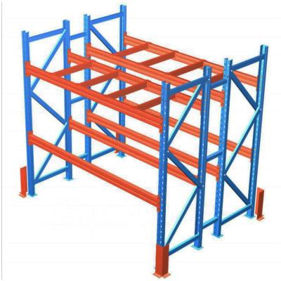 China Long Span Heavy Duty Storage Rack Corrosion Protection Shelving Warehouse Heavy Duty Rack With Selective Pallet for sale