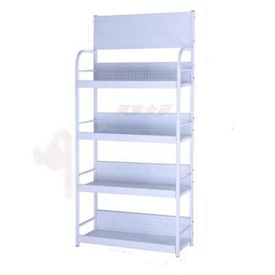 China Customized Eco-friendly Metal With Small Quantity Lube Oil Display Rack Gas Station Display Rack for sale